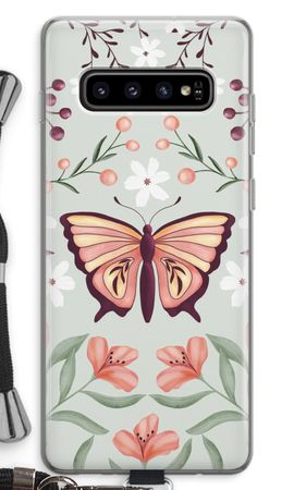 Butterfly in a floral world