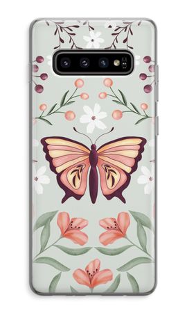 Butterfly in a floral world