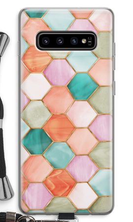 Hexagons in stained glass