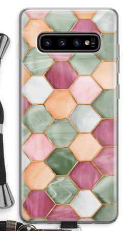 Hexagons in stained glass