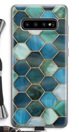 Hexagons in stained glass