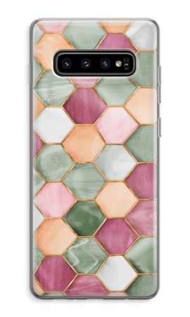 Hexagons in stained glass