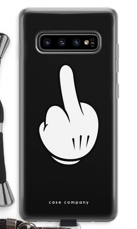 Middle finger black