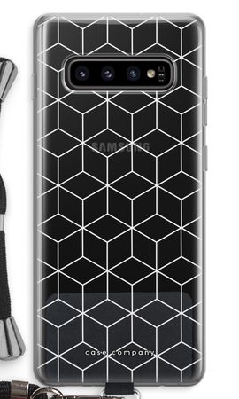 Cubes black and white