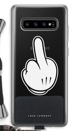 Middle finger black