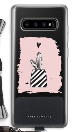 Black and white cactus