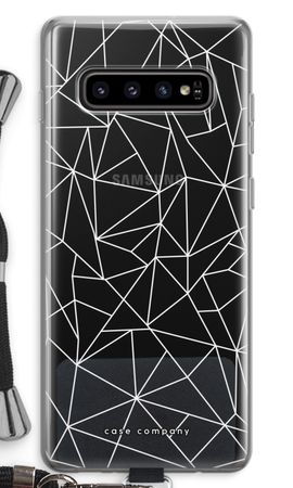 Geometric lines white