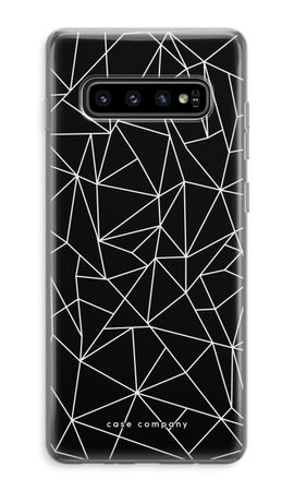 Geometric lines white