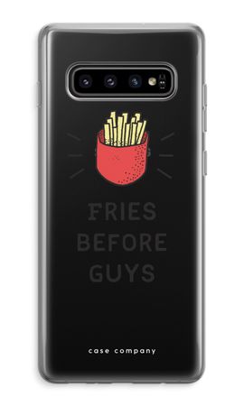 Fries before guys
