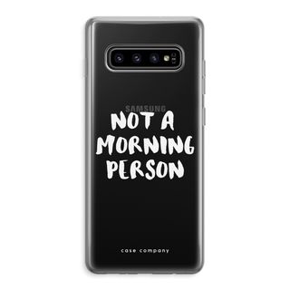 Morning person