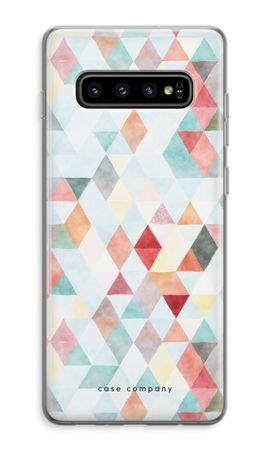 Coloured triangles pastel