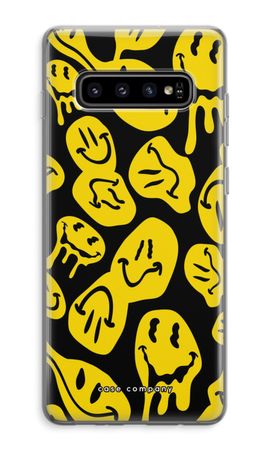 Melting smiley - Yellow