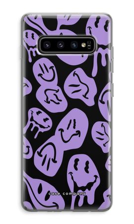 Melting Smiley - Purple