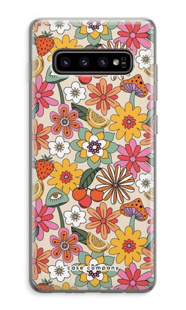 Retro Flowers N°2 - Yellow