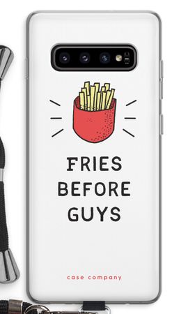 Fries before guys