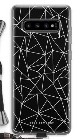 Geometric lines white