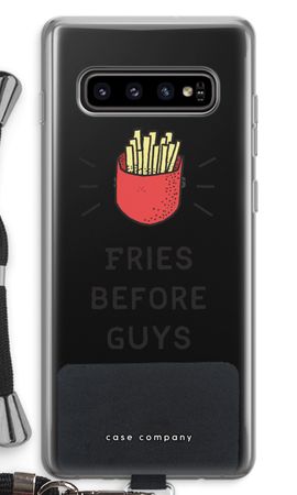 Fries before guys