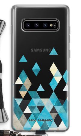 Coloured triangles blue