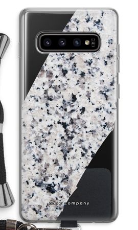 Speckled marble