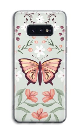 Butterfly in a floral world