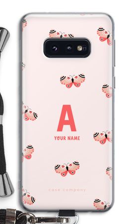 Rosy Butterflies Monogram