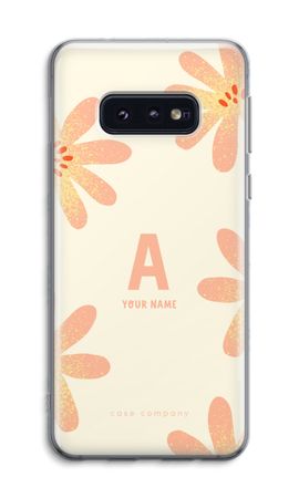 Peach Blossom Monogram
