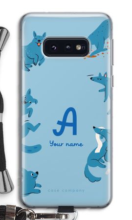 Playful Dogs Monogram