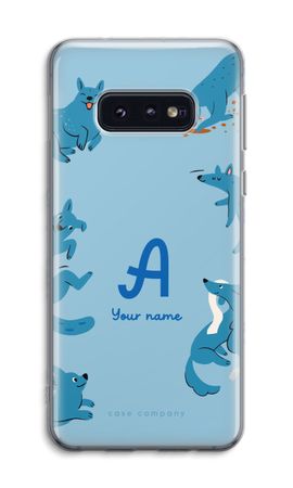 Playful Dogs Monogram