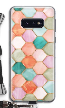 Hexagons in stained glass