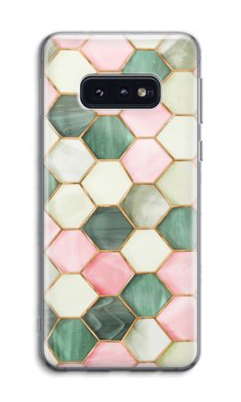 Hexagons in stained glass