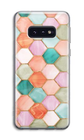 Hexagons in stained glass