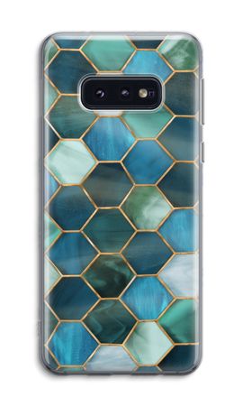 Hexagons in stained glass