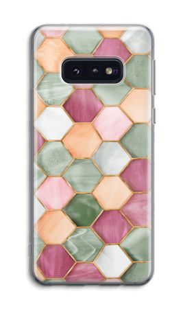 Hexagons in stained glass