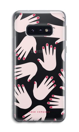 Hands pink