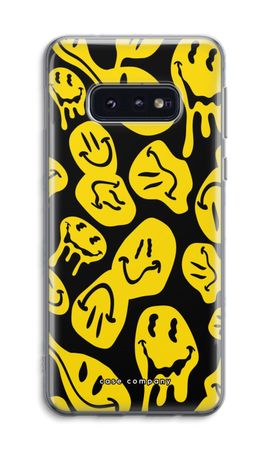 Melting smiley - Yellow