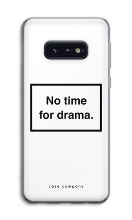 No drama