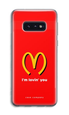 I'm lovin' you