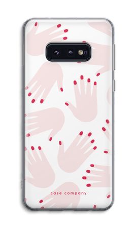Hands pink
