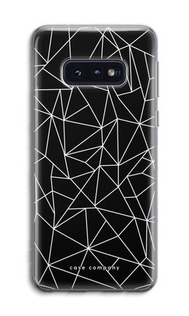 Geometric lines white