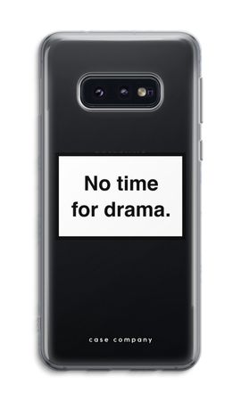 No drama