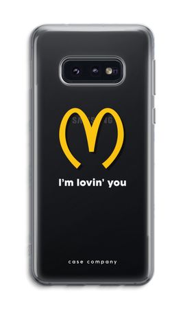 I'm lovin' you