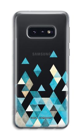 Coloured triangles blue