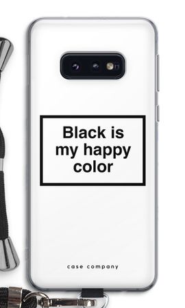 Black is my happy color