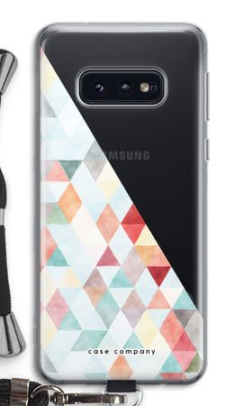 Coloured triangles pastel