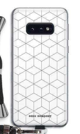 Cubes black and white