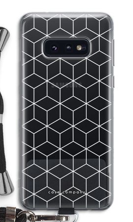 Cubes black and white