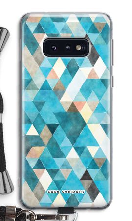 Coloured triangles blue