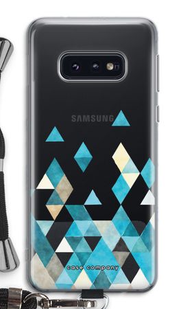 Coloured triangles blue