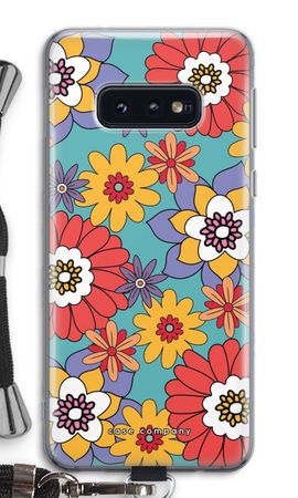 Retro Flowers - Blue