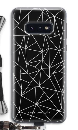 Geometric lines white